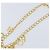 Collana a catena Christian Dior in metallo dorato Auth am9415V - vista 9