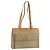 Céline Borsa a Spalla in Tela Macadam CELINE PVC Beige Oro Auth gh1092 D'oro