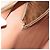 Céline Borsa a Spalla in Tela Macadam CELINE PVC Beige Oro Auth gh1092 D'oro - vista 10