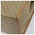 Céline Borsa a Spalla in Tela Macadam CELINE PVC Beige Oro Auth gh1092 D'oro - vista 16