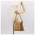 Borsa a Spalla Salvatore Ferragamo in Pelle Beige Oro Auth gh1110 D'oro - vista 21
