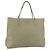 Borsa Tote PRADA Nylon Beige Argento Auth 151519