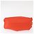 Autre Marque Borsa a spalla con catena in pelle arancione oro Auth 146565SAV D'oro - vista 4
