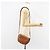 BALLY Borsa a Spalla in Pelle Marrone Oro Auth 157101 D'oro - vista 23