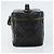 Vanity CHANEL Pochette Matelassé Smalto Nero Oro CC Auth bs31398 D'oro - vista 5
