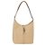 Borsa a Spalla GUCCI Jackie in Pelle Beige Argento 001 3875 Auth 151720
