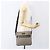 Gucci Borsa a Spalla GG Supreme in PVC Pelle Beige Argento 406410 Auth 151765 - vista 24