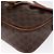Céline Borsa a Spalla in Tela Macadam CELINE in Pelle PVC Marrone Oro Auth 151785 D'oro - vista 11