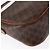 Céline Borsa a Spalla in Tela Macadam CELINE in Pelle PVC Marrone Oro Auth 151785 D'oro - vista 12