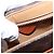 Céline Borsa a Spalla in Tela Macadam CELINE in Pelle PVC Marrone Oro Auth 151785 D'oro - vista 16
