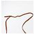 Céline Borsa a Spalla in Tela Macadam CELINE in Pelle PVC Marrone Oro Auth 151785 D'oro - vista 8