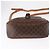 Céline Borsa a Spalla in Tela Macadam CELINE in Pelle PVC Marrone Oro Auth 151785 D'oro - vista 9