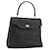 BALLY Borsa a mano in pelle nera e oro Auth 154724 Nero D'oro  - vista 1