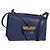 Borsa a Spalla LOEWE Barcelona in Pelle Blu Oro Auth ka587V D'oro
