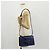 Borsa a Spalla LOEWE Barcelona in Pelle Blu Oro Auth ka587V D'oro - vista 27