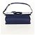 Borsa a Spalla LOEWE Barcelona in Pelle Blu Oro Auth ka587V D'oro - vista 5