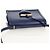 Borsa a Spalla LOEWE Barcelona in Pelle Blu Oro Auth ka587V D'oro - vista 6