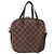 LOUIS VUITTON Borsa a Mano Spontini Damier Ebene SPO 2way M47500 LV Auth 155011