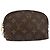 LOUIS VUITTON Pochette Cosmetica Monogram PM Pouch M43998 LV Auth BA8139 Monogramma