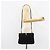 Borsa a Spalla Vala in Pelle Scamosciata Nera e Oro Salvatore Ferragamo Auth bs31358 Nero D'oro - vista 20