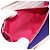 Cartera larga de cuero Vala Salvatore Ferragamo Rosa Plata Auth am9912V - vista 11