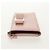 Cartera larga de cuero Vala Salvatore Ferragamo Rosa Plata Auth am9912V - vista 4