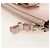 Cartera larga de cuero Vala Salvatore Ferragamo Rosa Plata Auth am9912V - vista 8