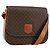 Céline Borsa a Spalla in Tela Macadam CELINE in Pelle PVC Marrone Oro Auth ki6185 D'oro