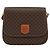 Céline Borsa a Spalla in Tela Macadam CELINE in Pelle PVC Marrone Oro Auth ki6185 D'oro - vista 13