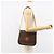Céline Borsa a Spalla in Tela Macadam CELINE in Pelle PVC Marrone Oro Auth ki6185 D'oro - vista 25
