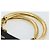 PRADA Borsa a mano in nylon nero e oro Auth ar13780 D'oro - vista 8