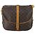 LOUIS VUITTON Borsa a Spalla Monogram Saumur 35 M42254 LV Auth ka435 Monogramma - vista 3