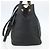 PRADA Borsa a Mano in Pelle 2 in 1 Nera Oro Auth yk19782 Nero D'oro - vista 5