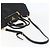 PRADA Borsa a Mano in Pelle 2 in 1 Nera Oro Auth yk19782 Nero D'oro - vista 9