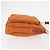 Borsa a Spalla PRADA in Nylon Pelle Arancione Oro Auth 155084 D'oro - vista 3