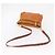 Borsa a Spalla PRADA in Nylon Pelle Arancione Oro Auth 155084 D'oro - vista 7