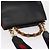 Borsa in pelle 2 in 1 nera della linea Sherry di GUCCI Bamboo 459076 Auth ar13801 Nero D'oro - vista 6