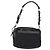 Borsa a Spalla PRADA Nylon Nero Argento Autentica 155226