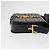 Céline Borsa a Spalla Celine C Sulky Blu Navy Oro Auth 154468 D'oro - vista 4