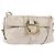 Bulgari Borsa a Spalla BVLGARI Chandra in Pelle Argento Oro Auth hk3110 D'oro