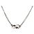 Autre Marque TIFFANY&Co. Infinity Necklace Ag925 Silver Auth SW1647 Silvery