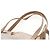 Bolso Tote Gancini de Vinilo Marrón Plata de Salvatore Ferragamo Auth bs29993 - vista 9