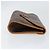 Céline Clutch em lona Macadam CELINE em couro PVC marrom dourado Auth 153469 - vista 3