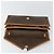 Céline Clutch em lona Macadam CELINE em couro PVC marrom dourado Auth 153469 - vista 8