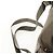 PRADA Rucksack aus grauem Nylon mit Silber authentisch 145848 Braun - Ansicht 11