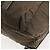 PRADA Rucksack aus grauem Nylon mit Silber authentisch 145848 Braun - Ansicht 15