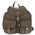PRADA Rucksack aus grauem Nylon mit Silber authentisch 145848 Braun - Ansicht 2