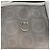 Borsa Tote Gancini in Pelle Argento Salvatore Ferragamo Auth BA6592 - vista 16