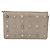 Borsa a spalla in pelle beige e argento con borchie a stella Jimmy Choo Auth bs30998 - vista 13