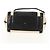 Chloé Chloe Alice Hand Bag Leather 2way White Black Auth BA6836 - view 11